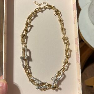 House of Harlow 1960 Gold and silver necklace